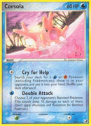 Corsola 037  - Reverse Holofoil Unseen Forces - Uncommon