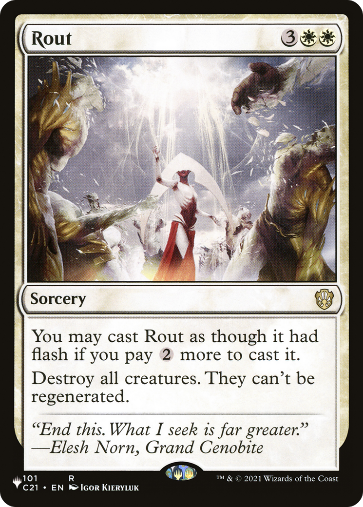 Rout (C21) (LIST-C21-101)  - The List