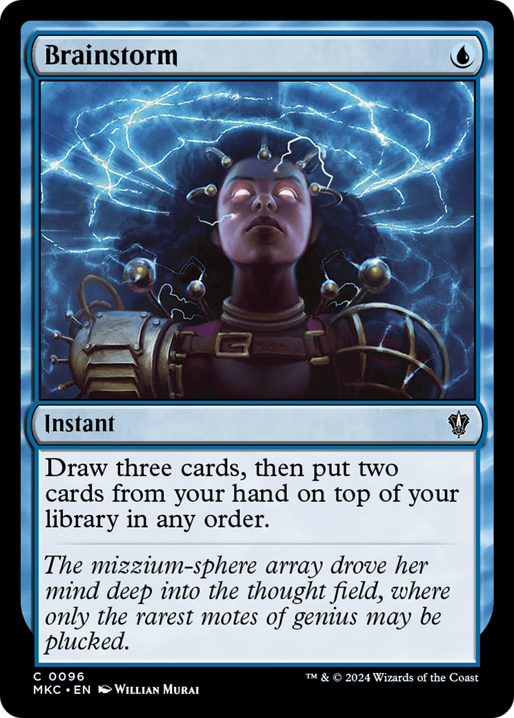 Brainstorm (MKC-096)  - Murders at Karlov Manor Commander