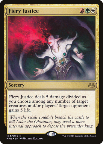 Fiery Justice (MM3-164)  - Modern Masters 2017