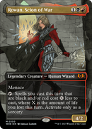 Rowan, Scion of War (Borderless) (WOE-300)  - Wilds of Eldraine