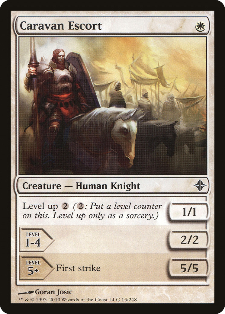 Caravan Escort (ROE-015)  Foil - Rise of the Eldrazi