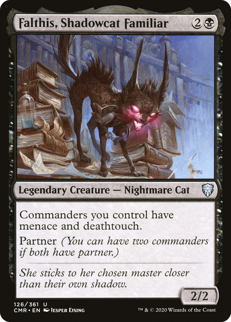 Falthis, Shadowcat Familiar (CMR-126)  - Commander Legends