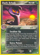 Dark Arbok 029  - Reverse Holofoil Team Rocket Returns - Uncommon