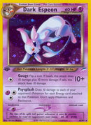 Dark Espeon 004  - Unlimited Holofoil Neo Destiny - Holo Rare