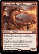Realm-Scorcher Hellkite (WOE-145) - Wilds of Eldraine Foil