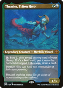 Thrasios, Triton Hero (Foil Etched) (CMR-538)  Foil - Commander Legends