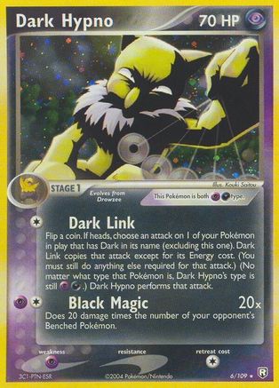 Dark Hypno 006  - Holofoil Team Rocket Returns - Holo Rare