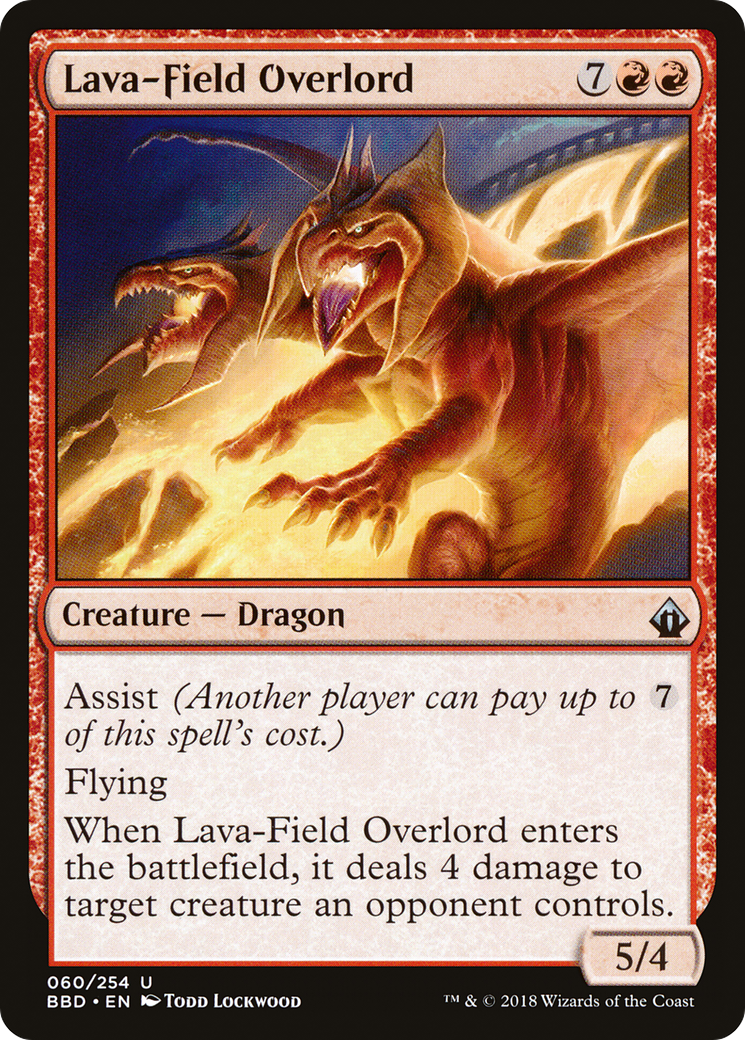 Lava-Field Overlord (BBD-060)  Foil - Battlebond
