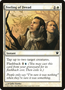 Feeling of Dread (ISD-014)  Foil - Innistrad
