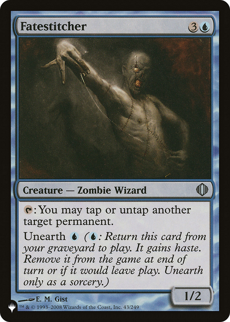 Fatestitcher (LIST-ALA-43) - The List