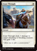 Joust Through (FDN-019)  Foil - Foundations
