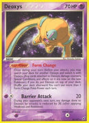 Deoxys (Defense Forme) 018  - Reverse Holofoil Deoxys - Rare