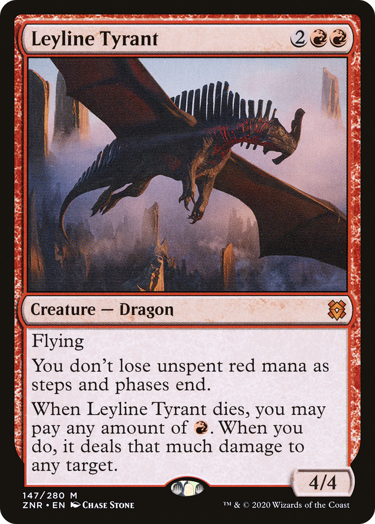 Leyline Tyrant (ZNR-147)  Foil - Zendikar Rising