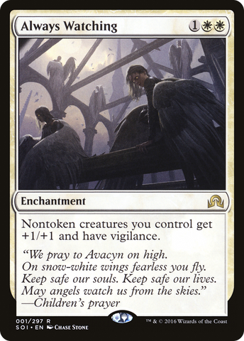 Always Watching (SOI-001)  Foil - Shadows over Innistrad