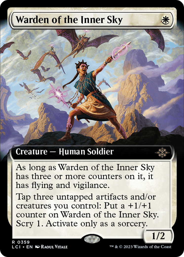 Warden of the Inner Sky (Extended Art) (LCI-359)  - The Lost Caverns of Ixalan: (Extended Art)