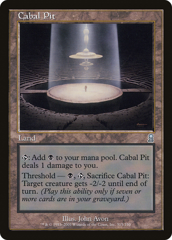 Cabal Pit (ODY-315)  - Odyssey