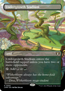 Undergrowth Stadium (Borderless) (CMM-666)  Foil - Commander Masters