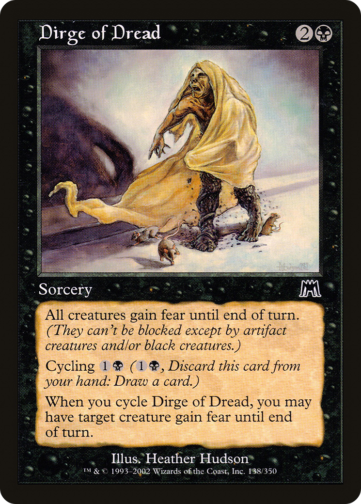 Dirge of Dread (ONS-138)  - Onslaught