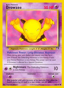 Drowzee 073  - Reverse Holofoil Legendary Collection - Common