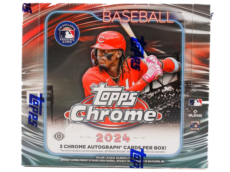 2024 Topps Chrome Baseball Hobby Jumbo Box