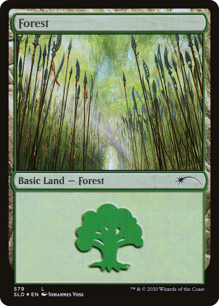 Forest (579) (SLD-579)  Foil - Secret Lair Drop