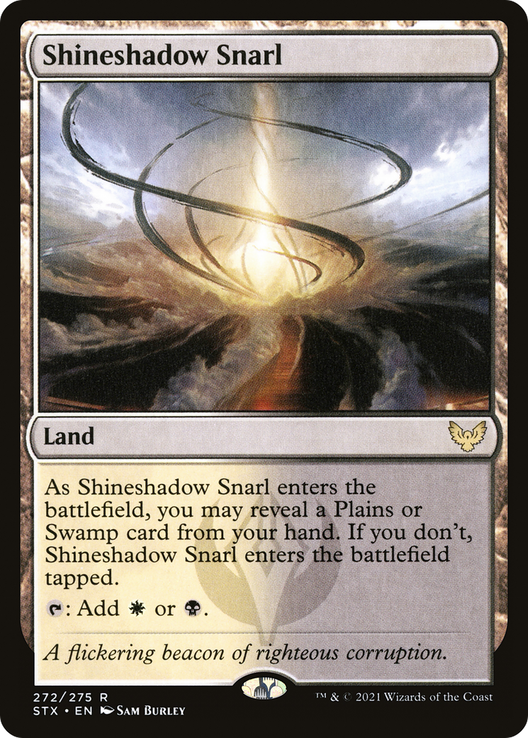 Shineshadow Snarl (STX-272)  Foil - Strixhaven: School of Mages