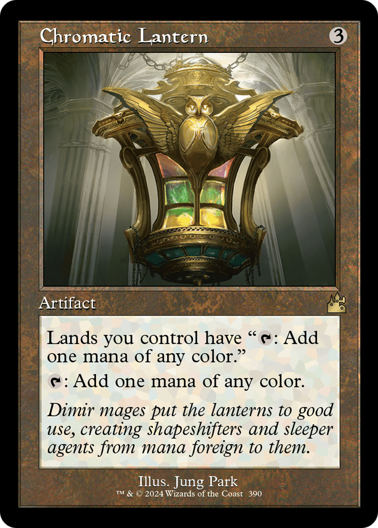 Chromatic Lantern (Retro Frame) (RVR-390)  Foil - Ravnica Remastered