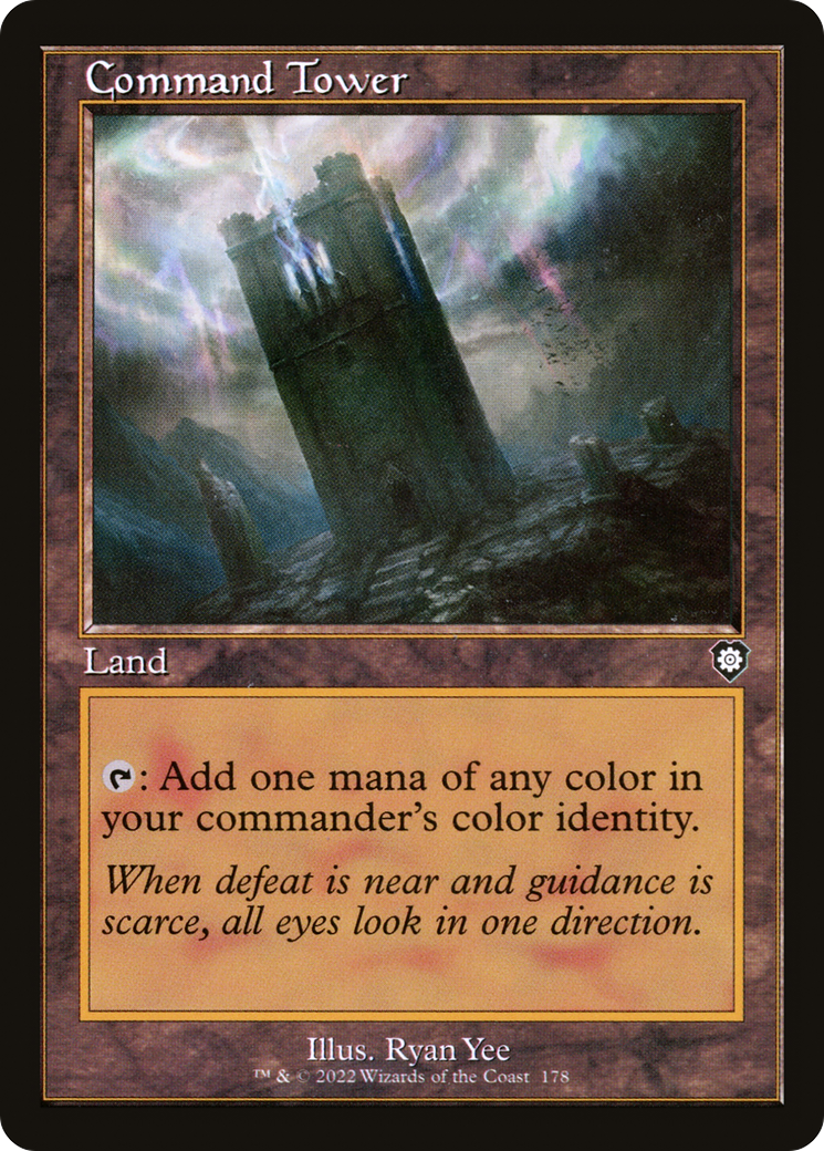 Command Tower (Retro Frame) (BRC-178)  - The Brothers' War Commander
