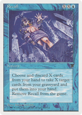 Recall (CHR-)  - Chronicles