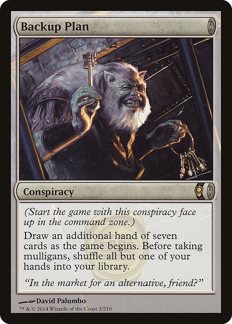 Backup Plan (CNS-002)  Foil - Conspiracy