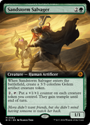 Sandstorm Salvager (Extended Art) (BIG-084)  Foil - The Big Score: (Extended Art)