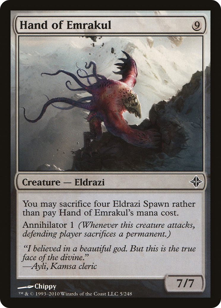 Hand of Emrakul (ROE-005)  - Rise of the Eldrazi