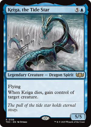 Keiga, the Tide Star (TDC-156) - Commander: Tarkir: Dragonstorm