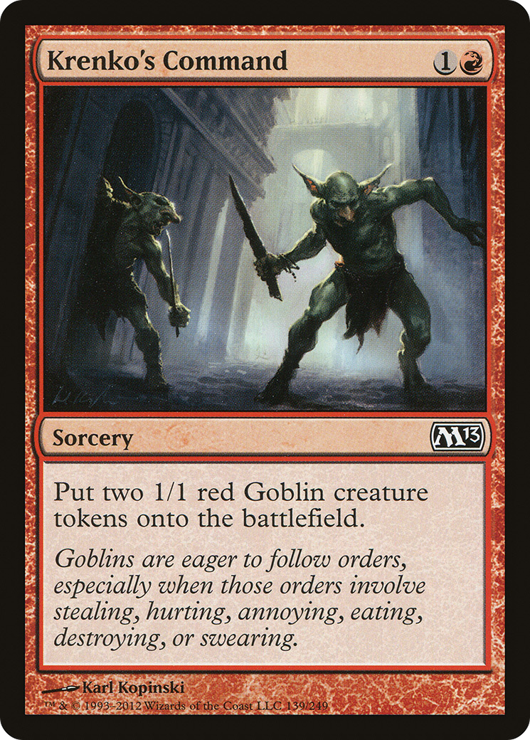 Krenko's Command (M13-139)  - Magic 2013