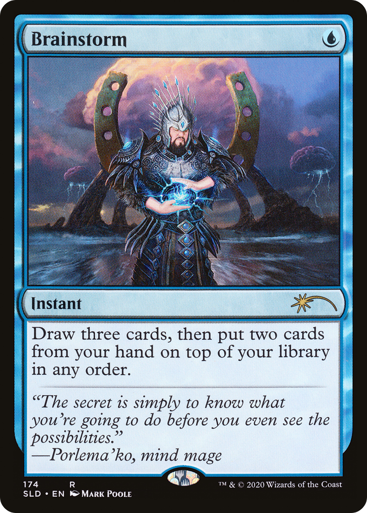 Brainstorm (174) (SLD-174)  Foil - Secret Lair Drop
