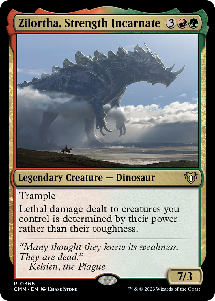 Zilortha, Strength Incarnate (CMM-366)  - Commander Masters