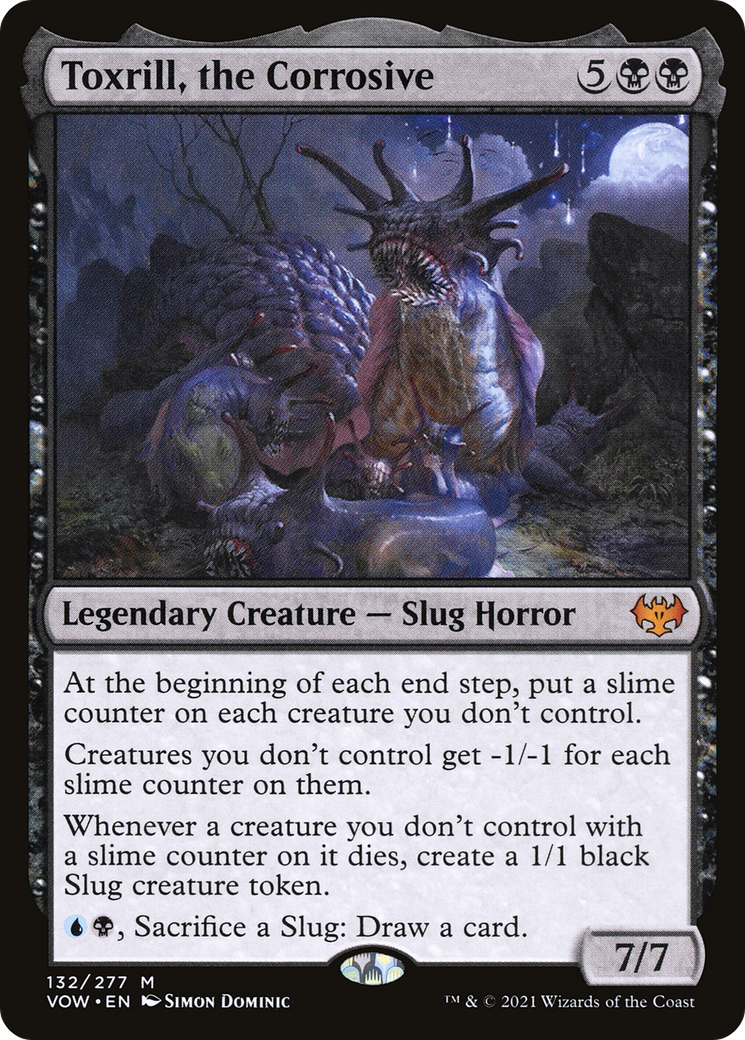 Toxrill, the Corrosive (VOW-132)  - Innistrad: Crimson Vow