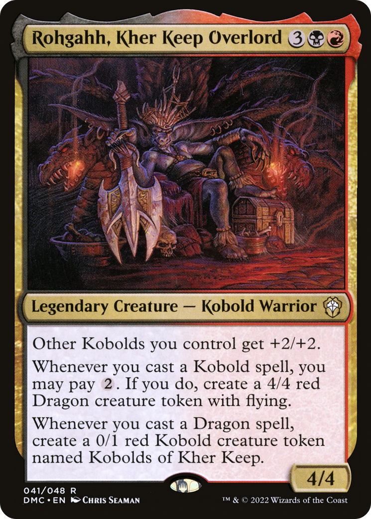 Rohgahh, Kher Keep Overlord (DMC-041)  - Dominaria United Commander