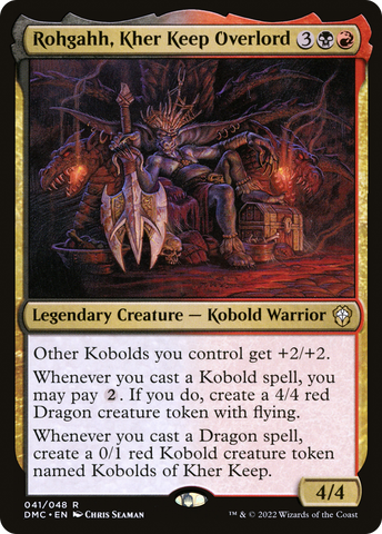 Rohgahh, Kher Keep Overlord (DMC-041)  - Dominaria United Commander