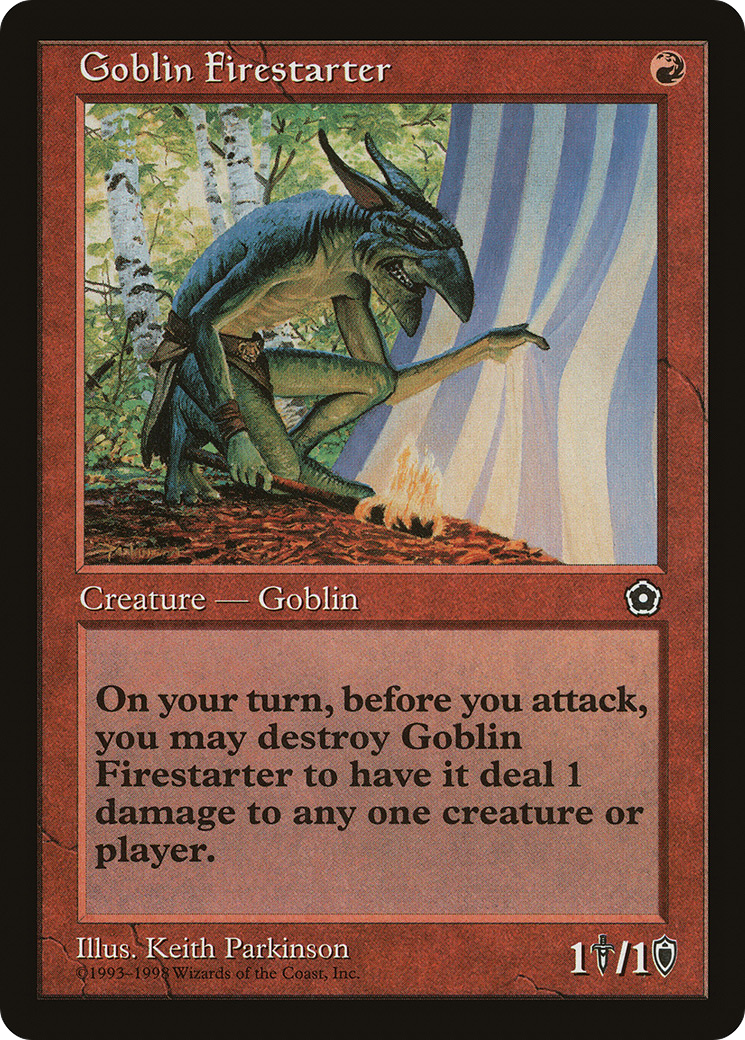 Goblin Firestarter (P02-)  - Portal Second Age