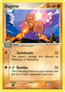 Dugtrio 022/112  FireRed & LeafGreen - Rare