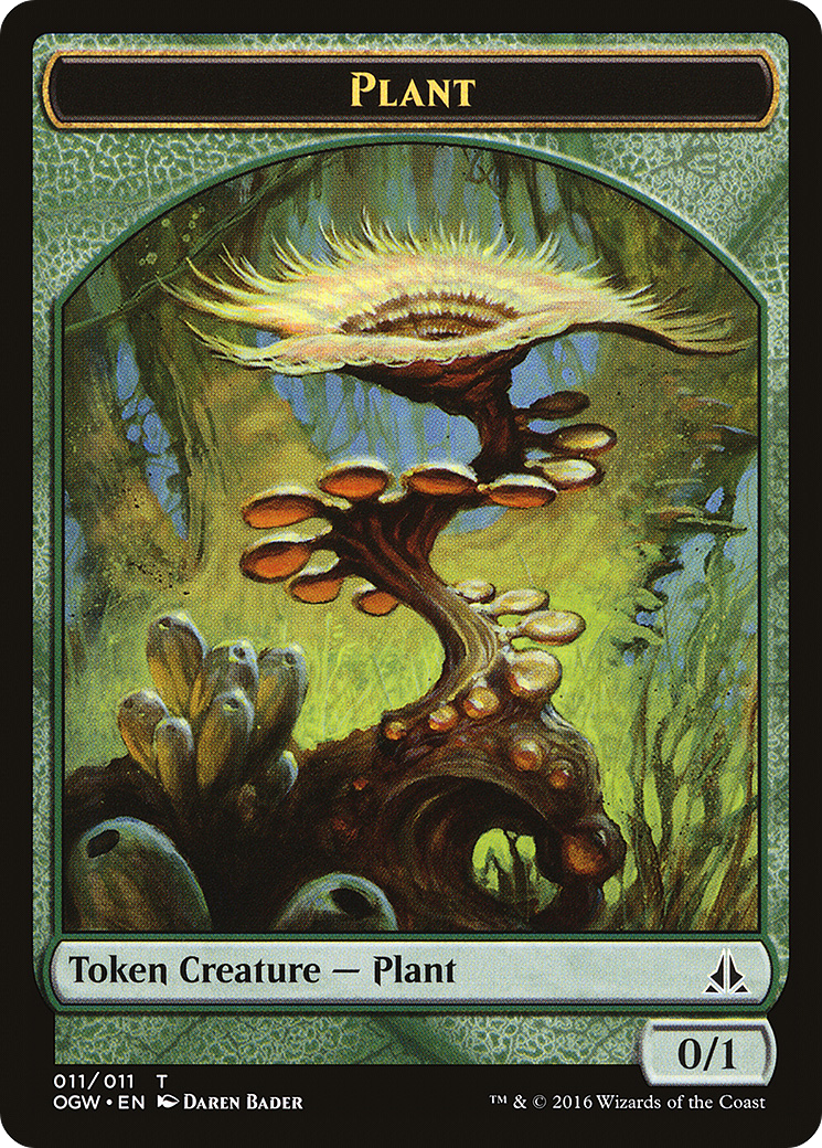 Plant Token (OGW-011)  - Oath of the Gatewatch Tokens