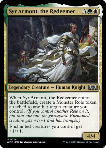 Syr Armont, the Redeemer (WOE-214)  - Wilds of Eldraine