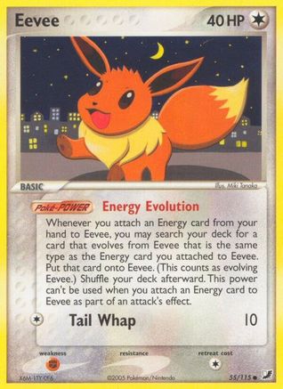 Eevee 055/115  Unseen Forces - Common