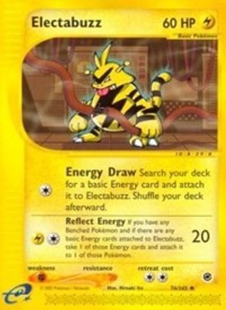 Electabuzz 076/165  Expedition - Uncommon