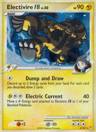 Electivire FB 004  - Reverse Holofoil Supreme Victors - Holo Rare