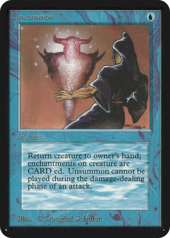 Unsummon (LEA-)  - Limited Edition Alpha