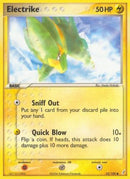 Electrike 052/100  - Reverse Holofoil Crystal Guardians - Common