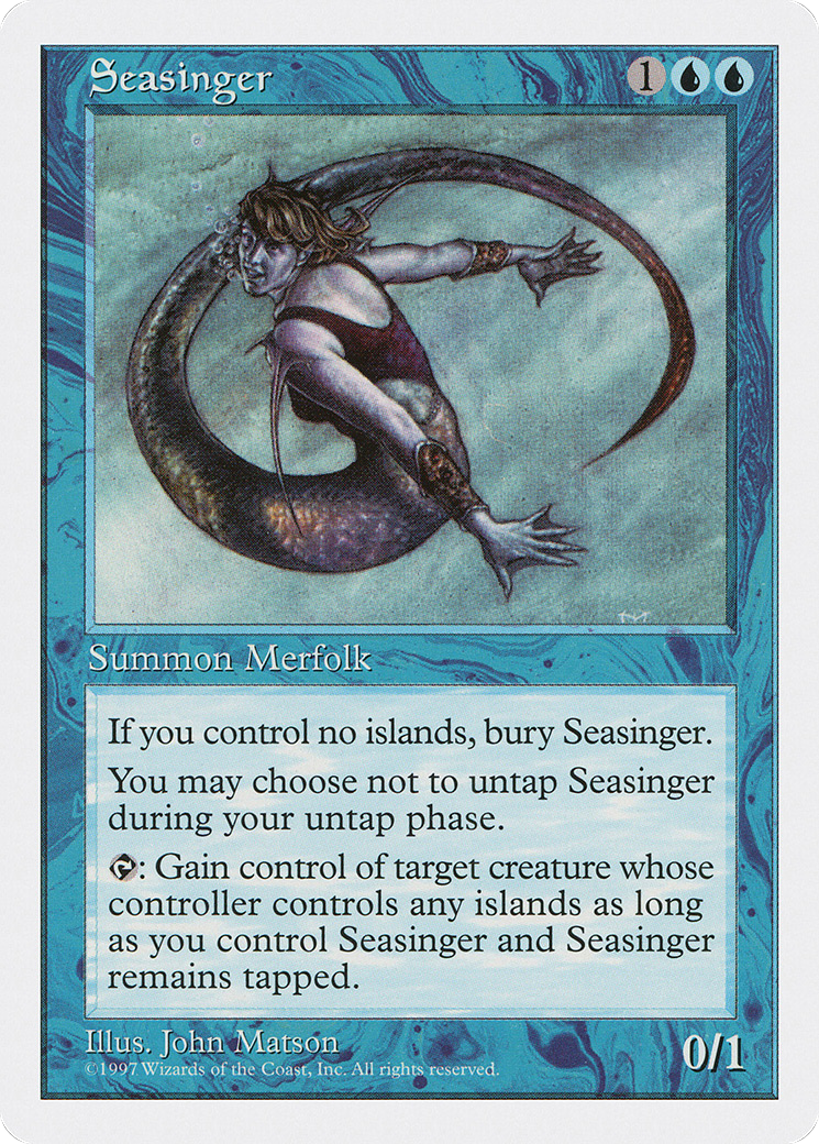 Seasinger (5ED-)  - Fifth Edition